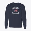Durant Mississippi Patriot Classic Long Sleeve T-Shirt additional view 1