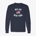 Milan New York Patriot Classic Long Sleeve T-Shirt additional view 1