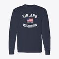 Vinland Wisconsin Patriot Classic Long Sleeve T-Shirt additional view 1