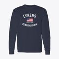 Lykens Pennsylvania Patriot Classic Long Sleeve T-Shirt additional view 1