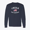 Lincoln New Hampshire Patriot Classic Long Sleeve T-Shirt additional view 1