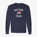 Killeen Texas Patriot Classic Long Sleeve T-Shirt additional view 1