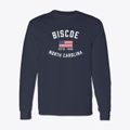 Biscoe North Carolina Patriot Classic Long Sleeve T-Shirt additional view 1