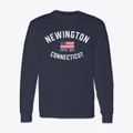 Newington Connecticut Patriot Classic Long Sleeve T-Shirt additional view 1