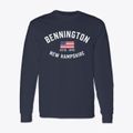 Bennington New Hampshire Patriot Classic Long Sleeve T-Shirt additional view 1