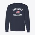 Geronimo Oklahoma Patriot Classic Long Sleeve T-Shirt additional product view 1