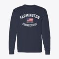 Farmington Connecticut Patriot Classic Long Sleeve T-Shirt additional view 1