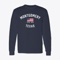 Montgomery Texas Patriot Classic Long Sleeve T-Shirt additional view 1