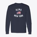 Alma New York Patriot Classic Long Sleeve T-Shirt additional view 1