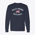Valley Springs South Dakota Patriot Classic Long Sleeve T-Shirt additional view 1