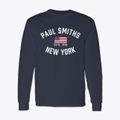 Paul Smiths New York Patriot Classic Long Sleeve T-Shirt additional view 1