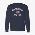 Nelsonville New York Patriot Classic Long Sleeve T-Shirt additional view 1