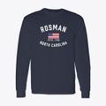 Rosman North Carolina Patriot Classic Long Sleeve T-Shirt additional view 1