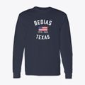 Bedias Texas Patriot Classic Long Sleeve T-Shirt additional view 1