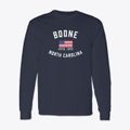 Boone North Carolina Patriot Classic Long Sleeve T-Shirt additional view 1