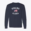 Kivalina Alaska Patriot Classic Long Sleeve T-Shirt additional view 1