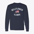 Bellflower Illinois Patriot Classic Long Sleeve T-Shirt additional view 1