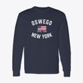 Oswego New York Patriot Classic Long Sleeve T-Shirt additional view 1