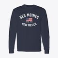 Des Moines New Mexico Patriot Classic Long Sleeve T-Shirt additional view 1