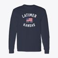 Latimer Kansas Patriot Classic Long Sleeve T-Shirt additional view 1