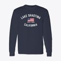 Lake Shastina California Patriot Classic Long Sleeve T-Shirt additional view 1