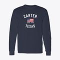 Carter Texas Patriot Classic Long Sleeve T-Shirt additional view 1