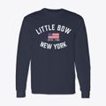 Little Bow New York Patriot Classic Long Sleeve T-Shirt additional view 1