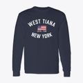 West Tiana New York Patriot Classic Long Sleeve T-Shirt additional view 1