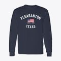 Pleasanton Texas Patriot Classic Long Sleeve T-Shirt additional view 1