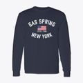 Gas Spring New York Patriot Classic Long Sleeve T-Shirt additional view 1