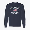 Rye Brook New York Patriot Classic Long Sleeve T-Shirt additional view 1