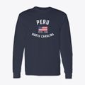 Peru North Carolina Patriot Classic Long Sleeve T-Shirt additional view 1