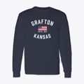 Grafton Kansas Patriot Classic Long Sleeve T-Shirt additional view 1