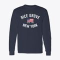 Rice Grove New York Patriot Classic Long Sleeve T-Shirt additional view 1