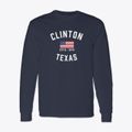 Clinton Texas Patriot Classic Long Sleeve T-Shirt additional view 1