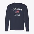 Trickham Texas Patriot Classic Long Sleeve T-Shirt additional product view 1