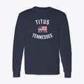 Titus Tennessee Patriot Classic Long Sleeve T-Shirt additional view 1