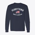 Perrytown North Carolina Patriot Classic Long Sleeve T-Shirt additional view 1