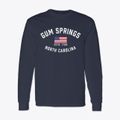 Gum Springs North Carolina Patriot Classic Long Sleeve T-Shirt additional view 1