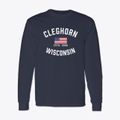 Cleghorn Wisconsin Patriot Classic Long Sleeve T-Shirt additional view 1