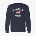 Hampden Maine Patriot Classic Long Sleeve T-Shirt additional view 1