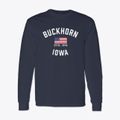 Buckhorn Iowa Patriot Classic Long Sleeve T-Shirt additional view 1
