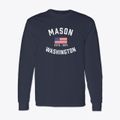 Mason Washington Patriot Classic Long Sleeve T-Shirt additional product view 1