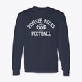Pioneer Rocks West Virginia Football Classic Long Sleeve T-Shirt additional view 1