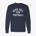 Irish Hill West Virginia Football Classic Long Sleeve T-Shirt additional view 1