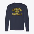 Hesperia Michigan Football Classic Long Sleeve T-Shirt additional view 1