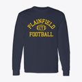 Plainfield Connecticut Football Classic Long Sleeve T-Shirt additional view 1