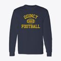 Quincy New Hampshire Football Classic Long Sleeve T-Shirt additional view 1