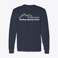 Boiling Spring Lakes North Carolina Mountain View Classic Long Sleeve T-Shirt additional view 1