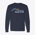 Boone Trail North Carolina Mountain View Classic Long Sleeve T-Shirt additional view 1